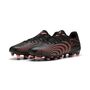 Puma FUTURE 9 PLAY FG/AG - PUMA Black-Glowing Red-Strong Gray