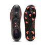 Puma FUTURE 9 PLAY FG/AG - PUMA Black-Glowing Red-Strong Gray