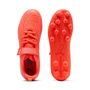 Puma FUTURE 9 PLAY V FG/AG RB Jr - Glowing Red-PUMA White-PUMA Black