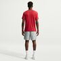 Nike M Nk Club Flow Short - lt smoke grey/university red