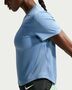 Nike W Nk Tempo Df Ss Top - work blue/reflective silv