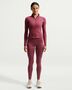 Nike W Nk One Df Fz Fitted Jacke - pink smoke/white