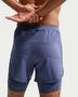 Nike M Nk Df Stride 5In Hybrid Shrt - diffused blue/reflective silv