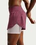 Nike W Nk Flow Msh Df 2N1 Shrt - pink smoke/reflective silv