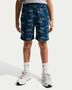Nike K Nsw Club Flc Ft Short Aop - bright spruce/midnight navy