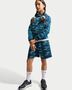 Nike K Nsw Club Flc Ft Short Aop - bright spruce/midnight navy