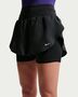 Nike W Nk Flow Df Hr 2N1 Shrt - black/black/reflective silv