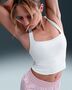 Nike W Nk Zenvy Bra Tank - white/cool grey