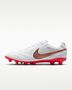Nike Tiempo Ligera Pro Ag - white/blur-bright crimson