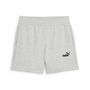 Puma ESS Small No 1 Logo 5 High-Waist Shorts TR - Light Gray Heather