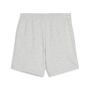 Puma ESS Small No 1 Logo 5 High-Waist Shorts TR - Light Gray Heather