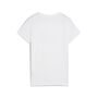 Puma ESS METALLIC No. 1 Logo Tee - PUMA White-metallic silver