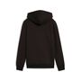 Puma Ess Logo Lab Hoodie Fl B - PUMA BLACK