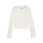Puma Puma X Rose Slim Longsleev - WARM WHITE