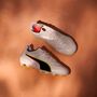 Puma KING 20 ULTIMATE FG/AG - PUMA White-Glowing Red-Yellow Alert