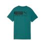 Puma PUMA SPORT Graphic Tee B - Emerald Ice