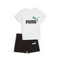Puma MINICATS ESS Tee and Shorts Set INF - PUMA Black-Archive Green
