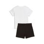 Puma MINICATS ESS Tee and Shorts Set INF - PUMA Black-Archive Green