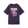 Puma GRAPHICS Relaxed Flower Tee - Deep Plum
