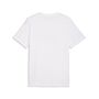 Puma ESS 2 COLOR No. 1 Logo Tee - PUMA White-red