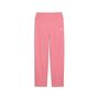 Puma ESS ELEVATED High Waist Straight Leg Rib Pants G - Wild Pink