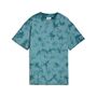 Puma ESS ELEVATED Relaxed Tie-dye Tee - Emerald Ice