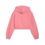 Puma WARDROBE ESS Short Length Hoodie TR G - Wild Pink