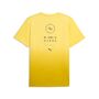 Puma M PUMA X HYROX POLY GRAPHIC TEE - Pineapple Ice-Dazzling Yellow