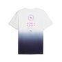 Puma M PUMA X HYROX POLY GRAPHIC TEE - PUMA White-Deep Plum