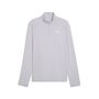 Puma M RUN VELOCITY CLOUDSPUN 1/4 ZIP - Vibrant Silver