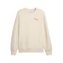 Puma ESS ELEVATED CAT LOGO Relaxed Crew DK - Alpine Snow