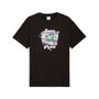 Puma GRAPHIC SUPER PUMA Souvenir Tee - PUMA Black