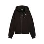Puma ESS Short Oversized Full-Zip Hoodie FL - PUMA Black