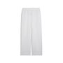 Puma WARDROBE ESS Wide Sweatpants FL op - White Glow Heather