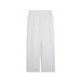 Puma WARDROBE ESS Wide Sweatpants FL op - White Glow Heather