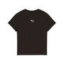 Puma DARE TO Slim Half Zip Warp Knit Graphic Tee - PUMA Black