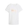 Puma ESS LOGO LAB Metallic Tee - PUMA White-PUMA Silver
