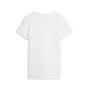 Puma ESS LOGO LAB Metallic Tee - PUMA White-PUMA Silver