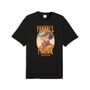 Puma GRAPHIC Cat Cowboy Relaxed Tee - PUMA Black