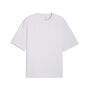 Puma WARDROBE ESS Boxy Tee - White Glow Heather