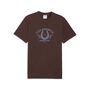 Puma GRAPHIC Retro Americana Washed Tee - Chocolate Brown