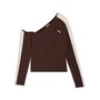 Puma T7 Asymmetric Longsleeve - Chocolate Brown
