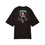 Puma GRAPHIC Oversized World Cup Tee B - PUMA Black