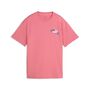 Puma ESS NATURE 2.0 Relaxed Graphic Tee G - Wild Pink