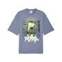 Puma GRAPHIC Win or Lose Boxy Washed Tee - Gray Sky