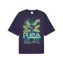 Puma GRAPHIC Sport BPM Boxy Tee - Deep Plum