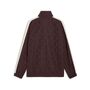 Puma T7 Jacquarded Woven Relaxed Track Jacket - Chocolate Brown