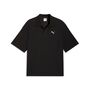 Puma WARDROBE ESS Boxy Waffle Polo - PUMA Black