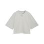 Puma W PUMA X HYROX CROPPED LIFESTYLE TEE - Light Gray Heather