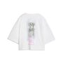 Puma W Puma X Hyrox Cropped Lifestyle Tee - Puma White